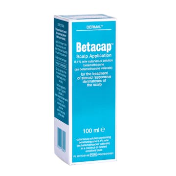 Betacap (scalp application)